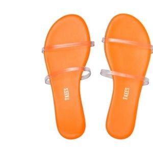 TKEES sandals size 10 never worn